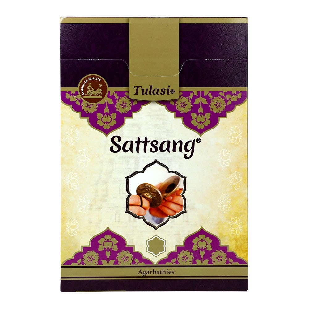 Tulasi Sattsang Incense Sticks, 6 x 25 g (Outer)