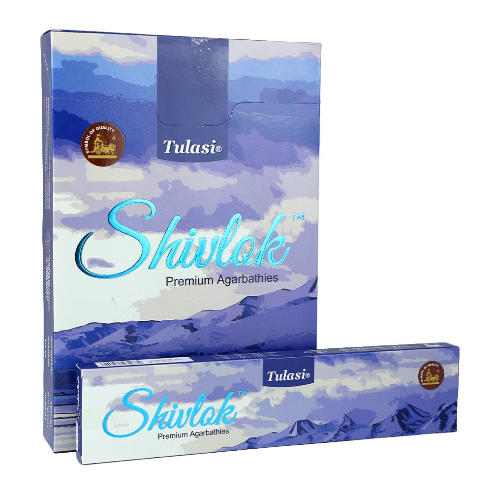 Tulasi Shivlok Incense Sticks, 6 x 25 g (Outer)