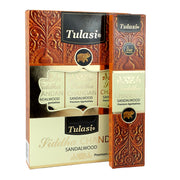 Tulasi Siddha Chandan Incense Sticks, 6 x 25 g (Outer)