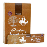 Tulasi Premium Kasturi Incense Sticks, 6 x 25 g (Outer)