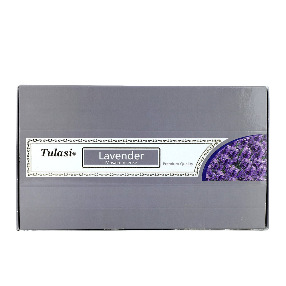 Tulasi Premium Masala Lavender Incense Sticks, 12 x 15 g (Outer)