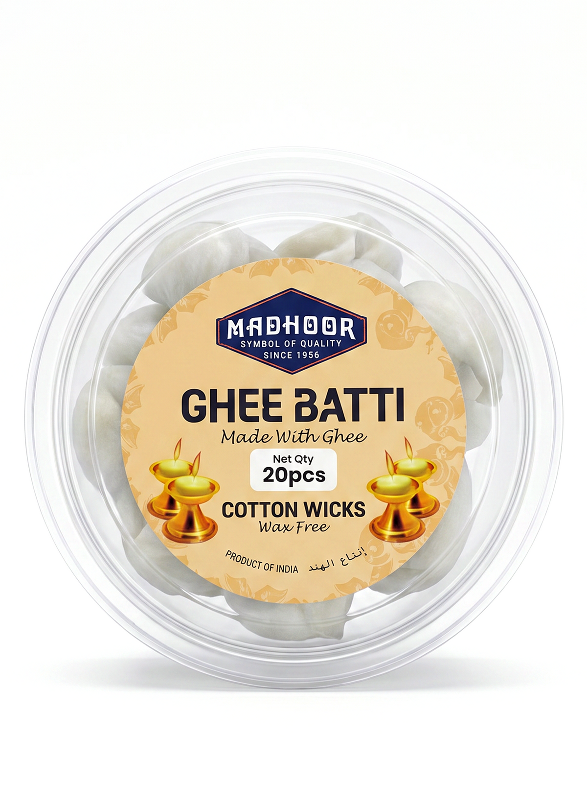 Madhoor Ghee Batti 20 Pieces