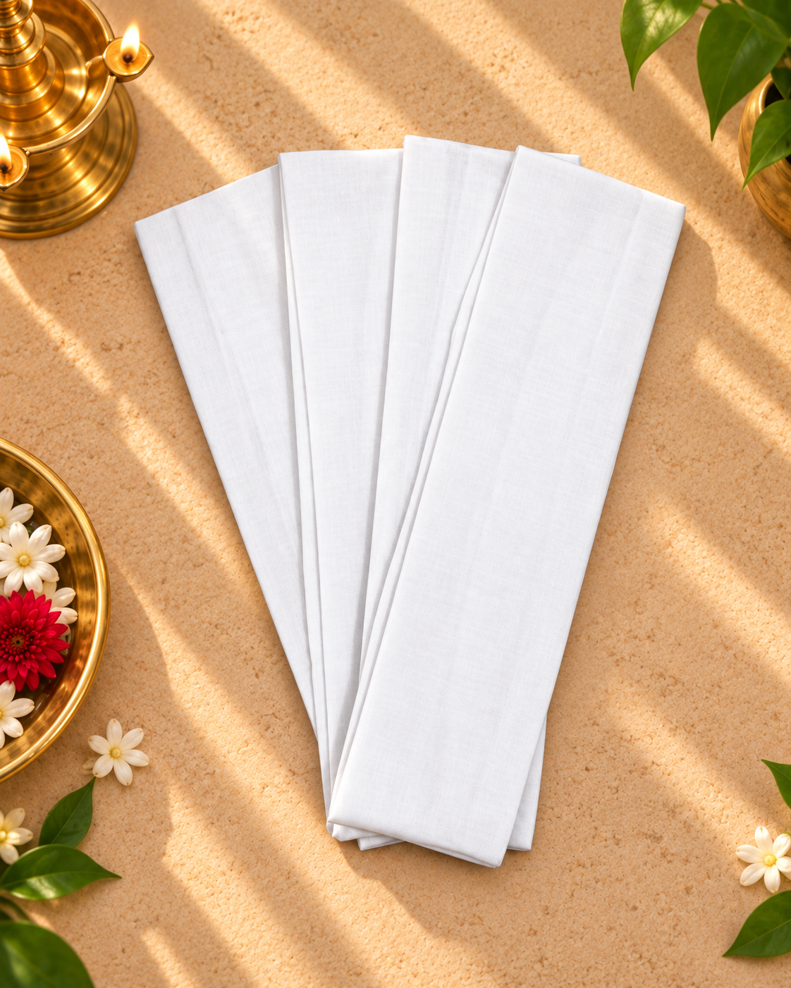 Madhoor Pooja Cape 4 Pieces