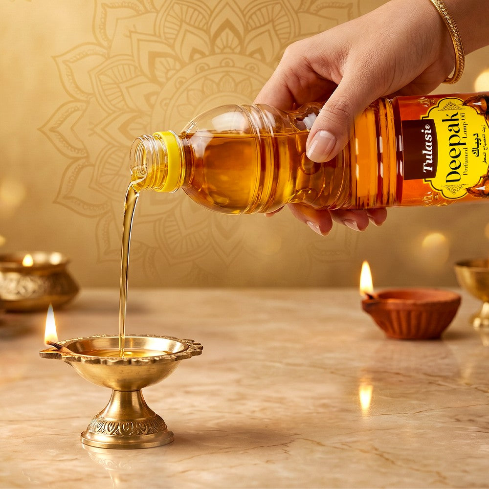 Tulasi Deepak Lamp Oil 450ml