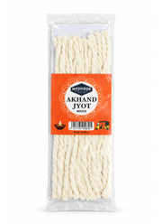 Madhoor Akhand Jyot Batti Long Cotton Wicks 12 Pieces