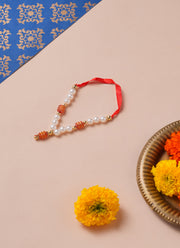 Madhoor Har Garland Pearl Gold-Tone Ivory 1 Step 1 Piece