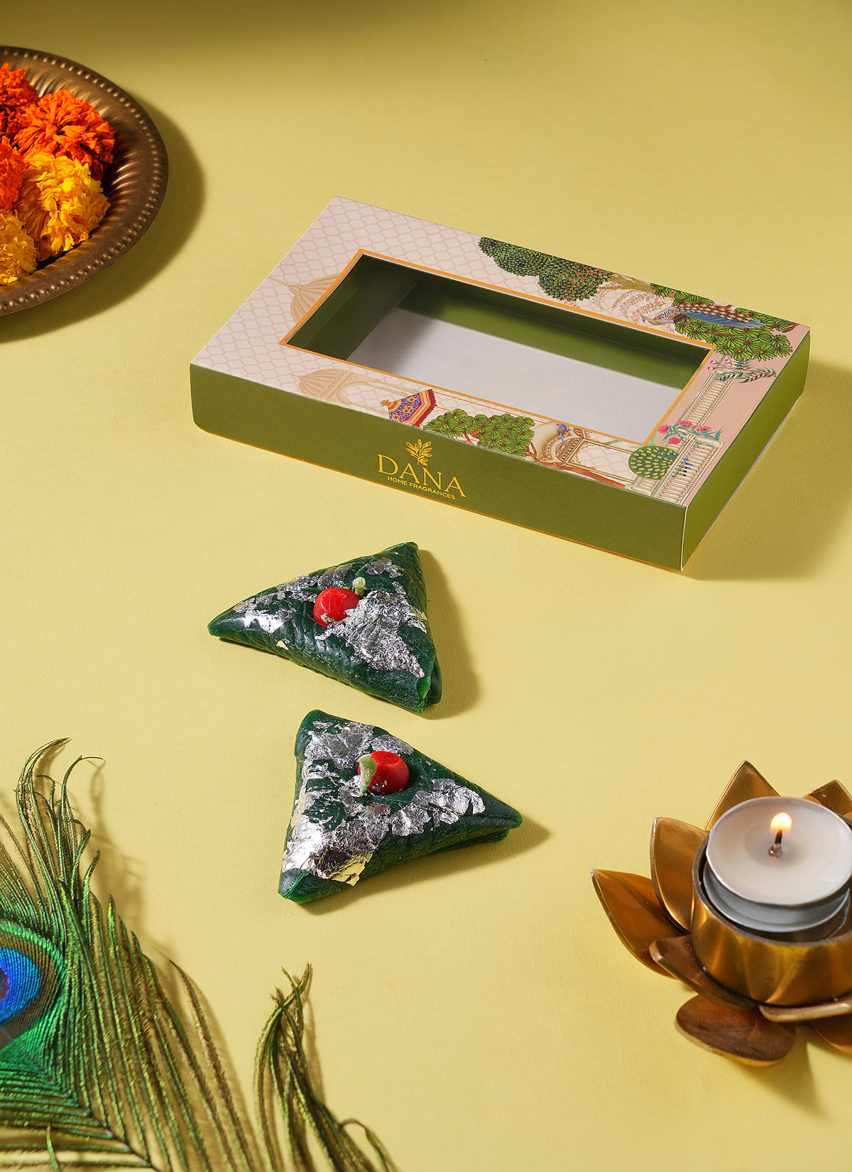 Dana Candle Meetha Paan 2 Pieces
