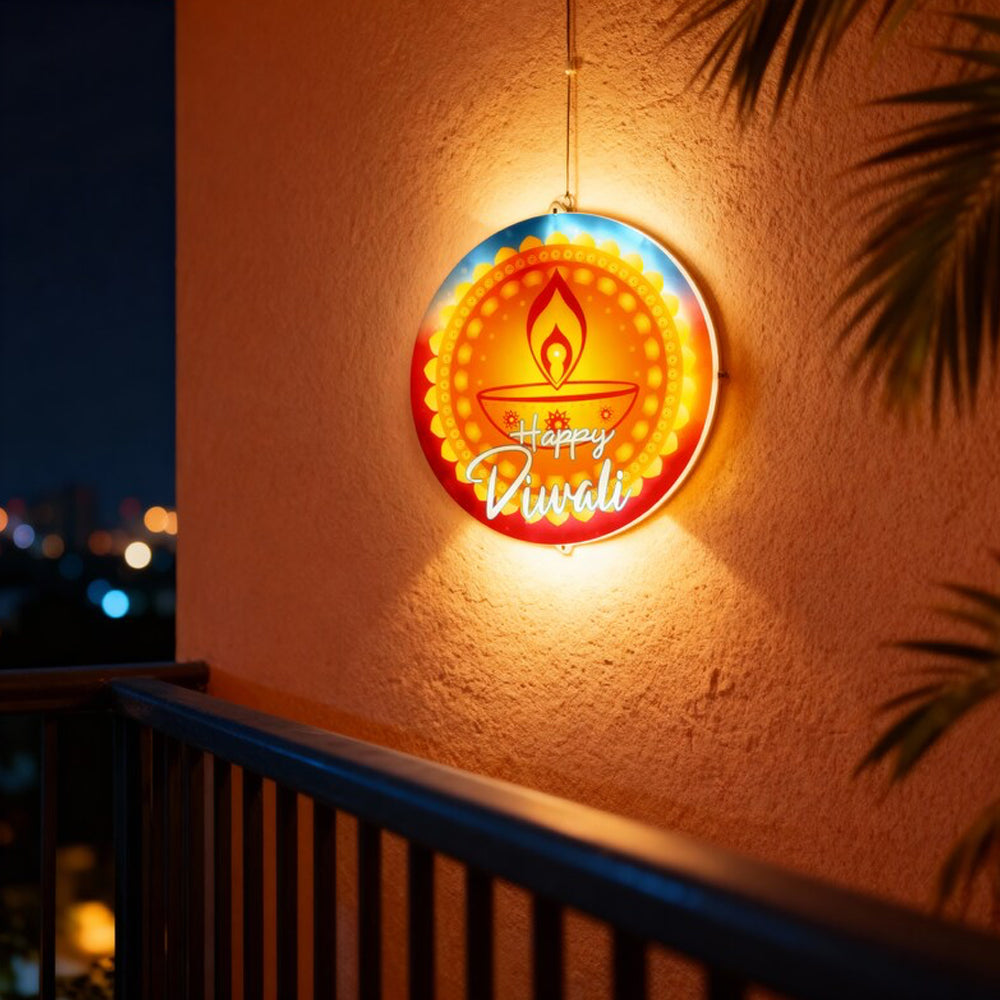 Zayo Diwali Hanging LED Festive Lights 40 cm