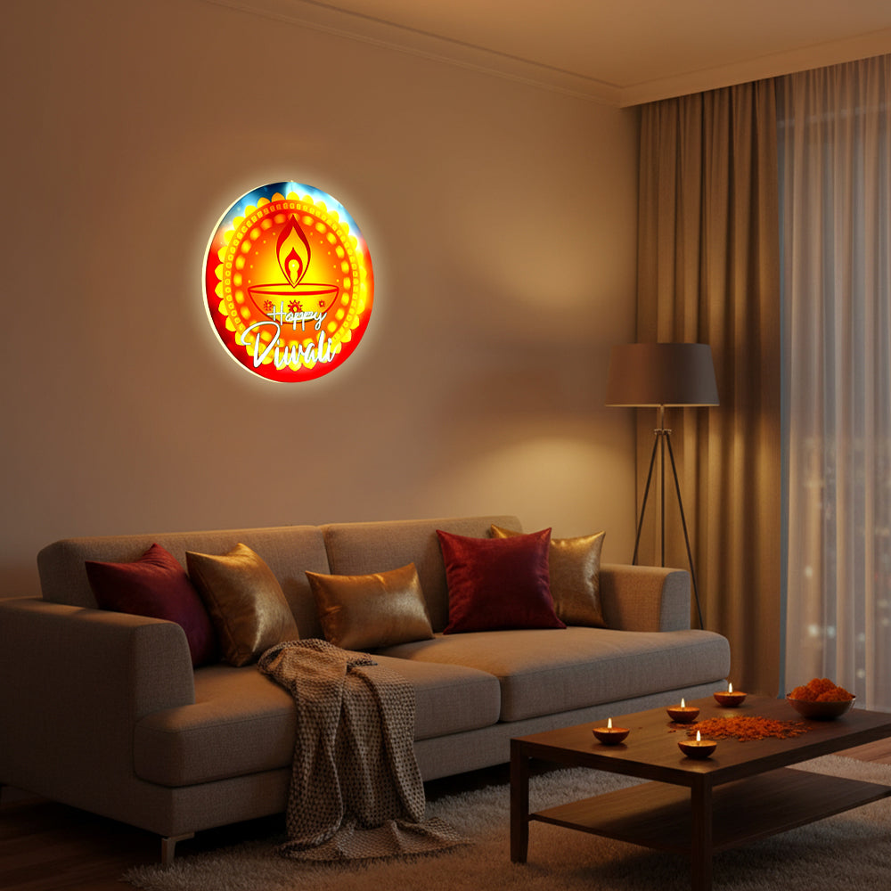 Zayo Diwali Hanging LED Festive Lights 40 cm