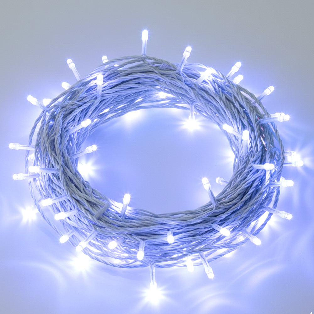 Zayo LED String Lights Cool White 50m