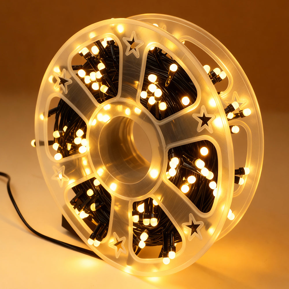 Zayo LED String Lights Warm White 50m