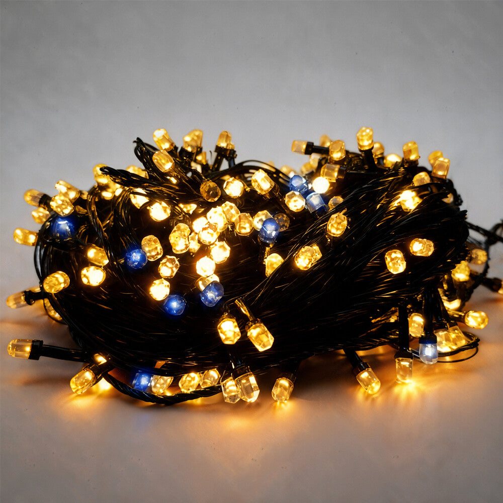 Zayo Round LED String Lights Warm White 50m