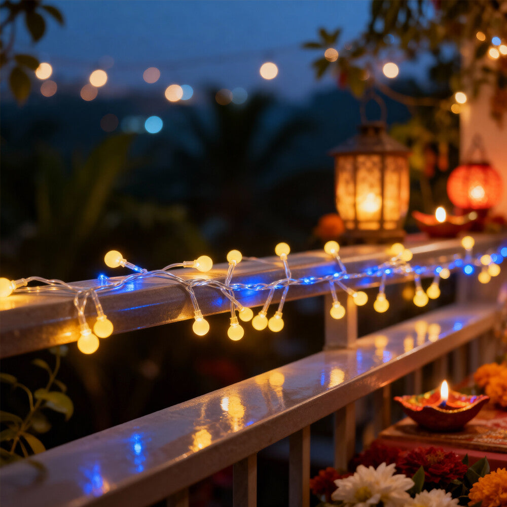 Zayo LED String Lights Warm White 5m