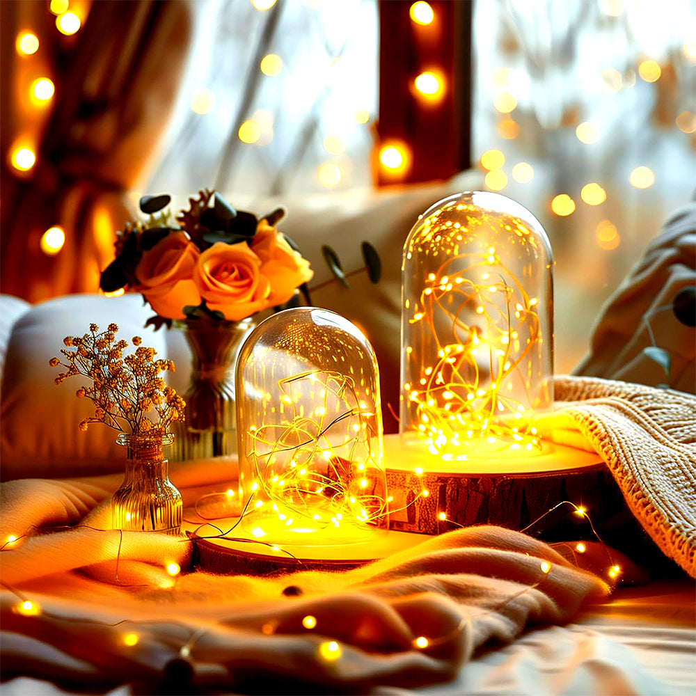 Zayo LED String Lights Warm White 5m