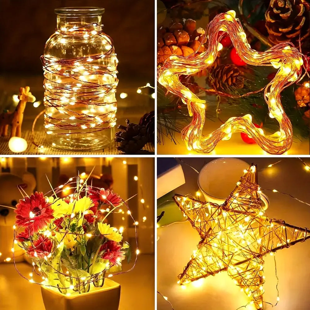 Zayo LED String Lights Warm White 5m