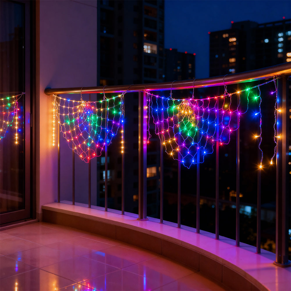 Zayo LED Net Lights Multicolour 4m