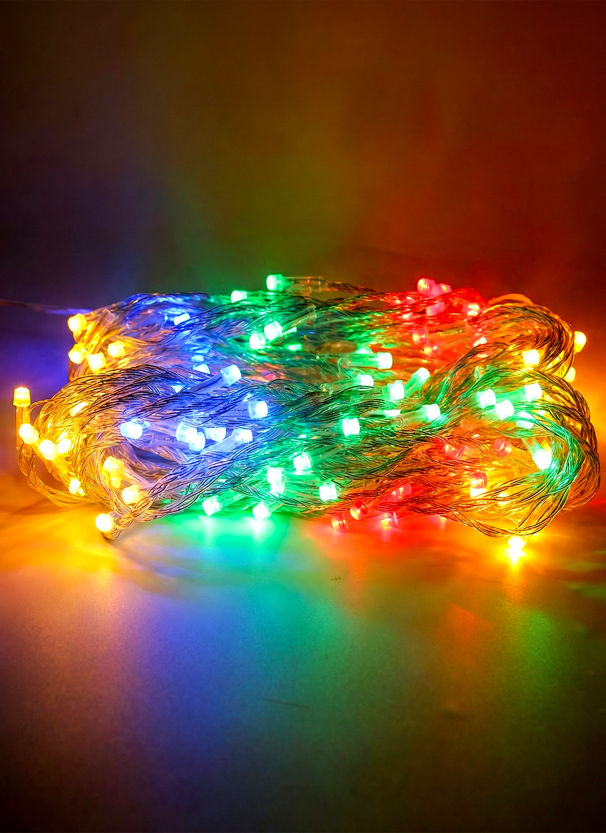 Zayo LED Curtain Lights Multicolour 3m x 2m
