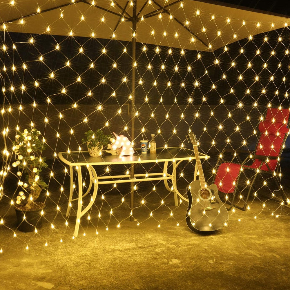 Zayo LED Net Lights Warm White 2m x 2m