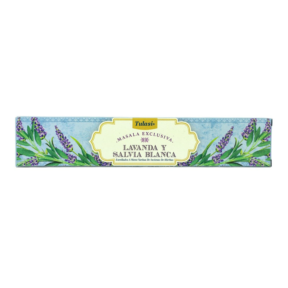 Tulasi Lavender & White Sage Incense 15g