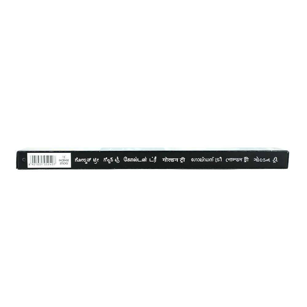 Tulasi Sky & Soil Golden Tree Incense Sticks, 12 Sticks