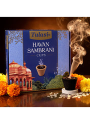 Tulasi Sugandh Lok Havan Sambrani Cups