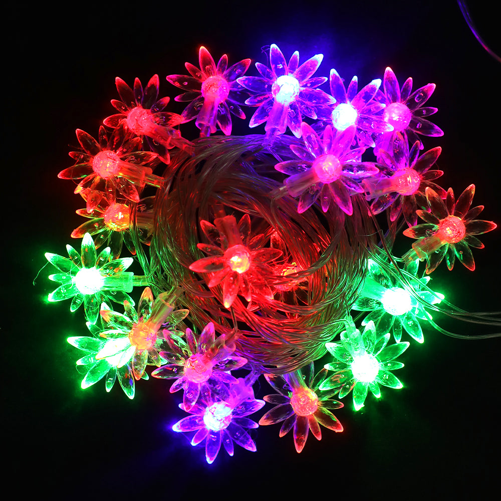 Zayo Flower LED String Lights Multicolour