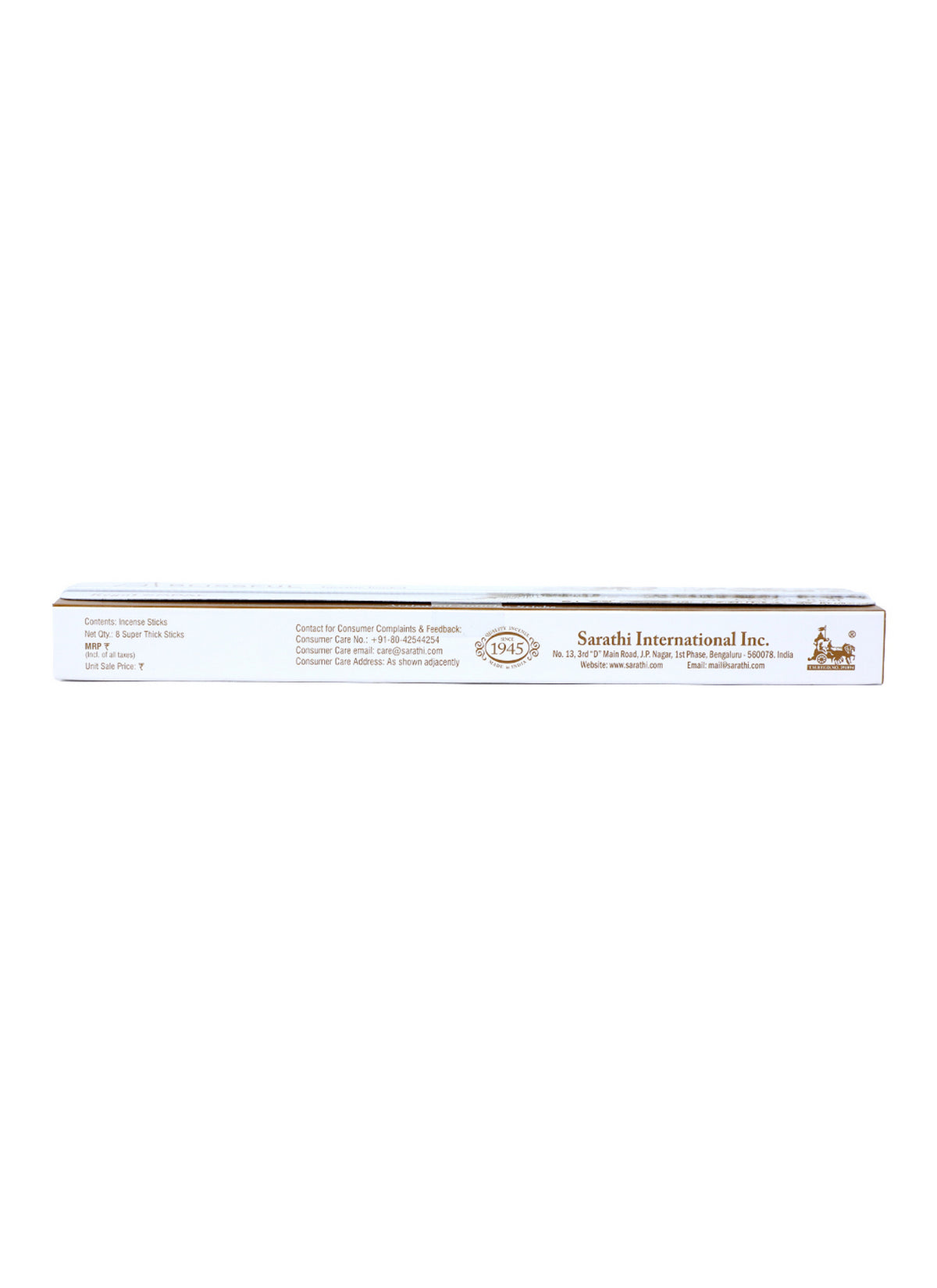 Tulasi Blissful Botanics Regal Copal Incense Sticks, 8 Sticks