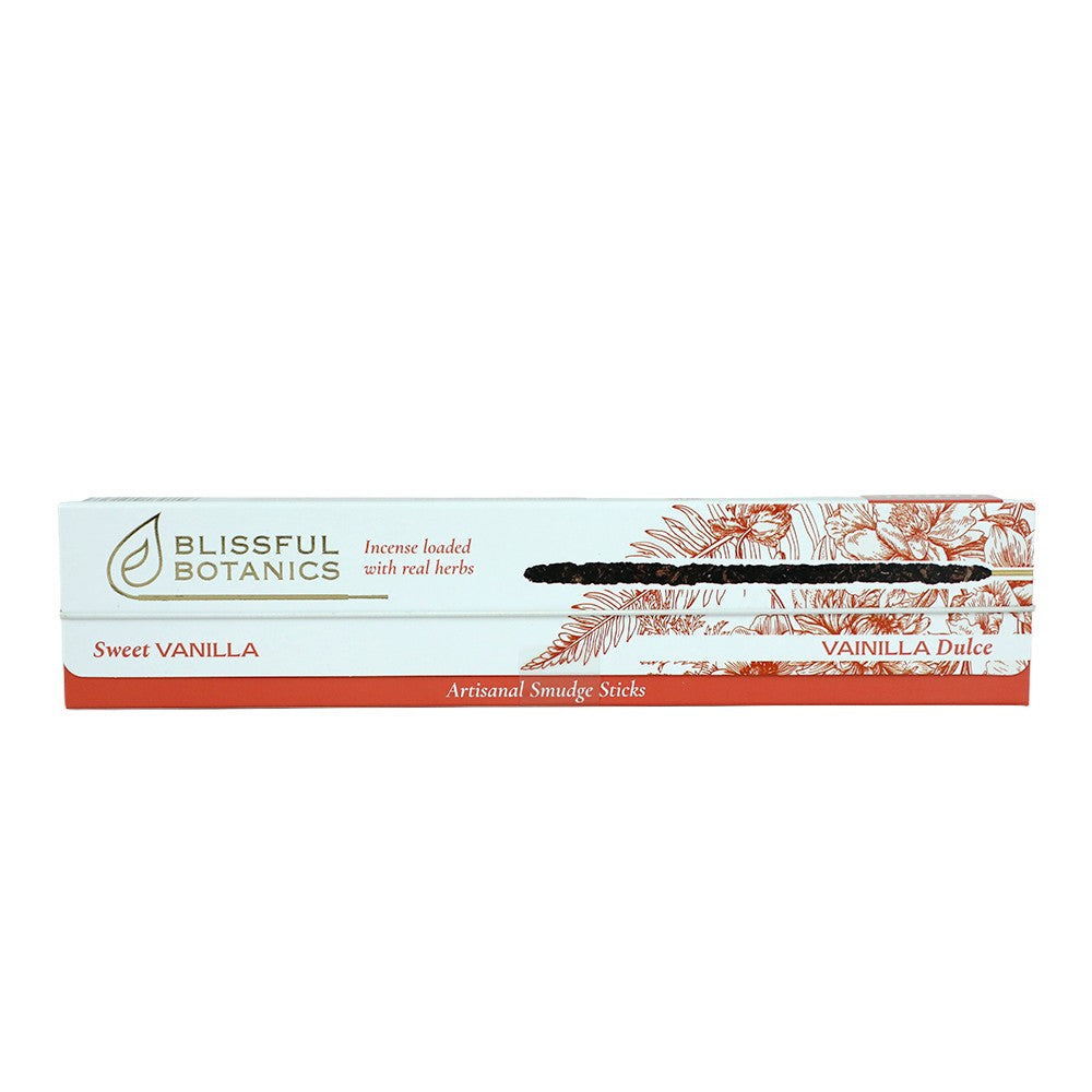 Tulasi Blissful Botanics Sweet Vanilla Incense Sticks, 8 Sticks