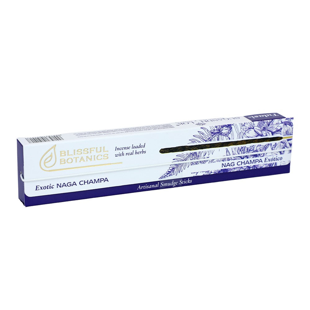 Tulasi Blissful Botanics Exotic Nag Champa Incense Sticks, 8 Sticks