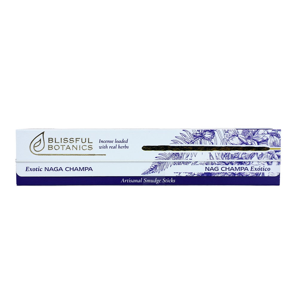 Tulasi Blissful Botanics Exotic Nag Champa Incense Sticks, 8 Sticks