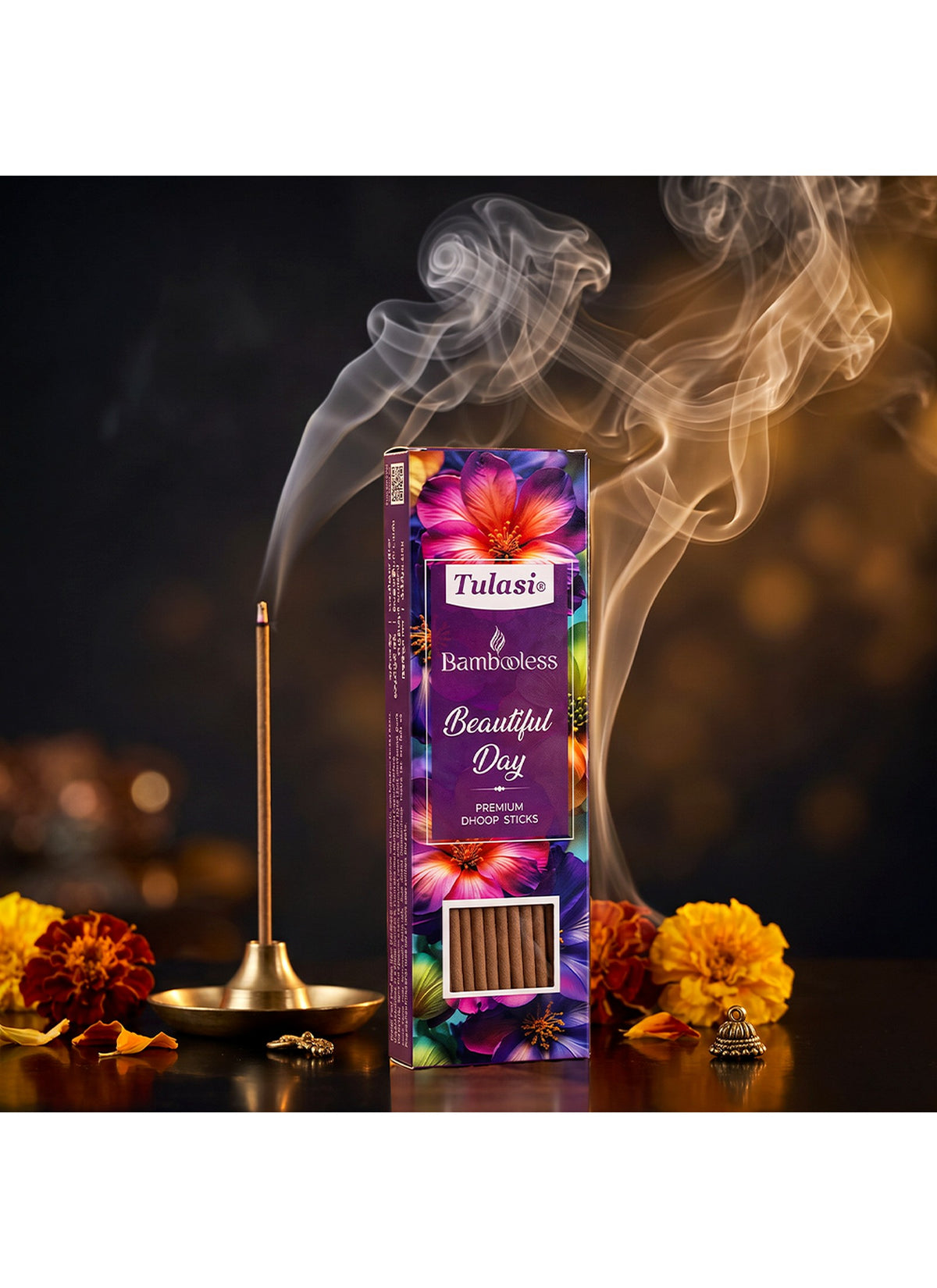 Tulasi Bambooless Beautiful Day Dhoop, 90 g