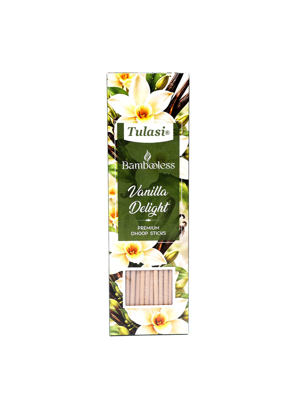 Tulasi Bambooless Vanilla Delight Dhoop, 90 g