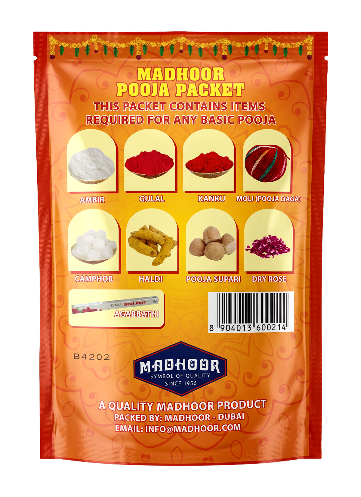 Madhoor Pooja Pack 25 Pieces