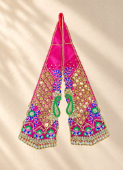 Madhoor Sequin Jaali Idol Kesh Dupatta Pink Blue Green 36 Inches 1 Piece