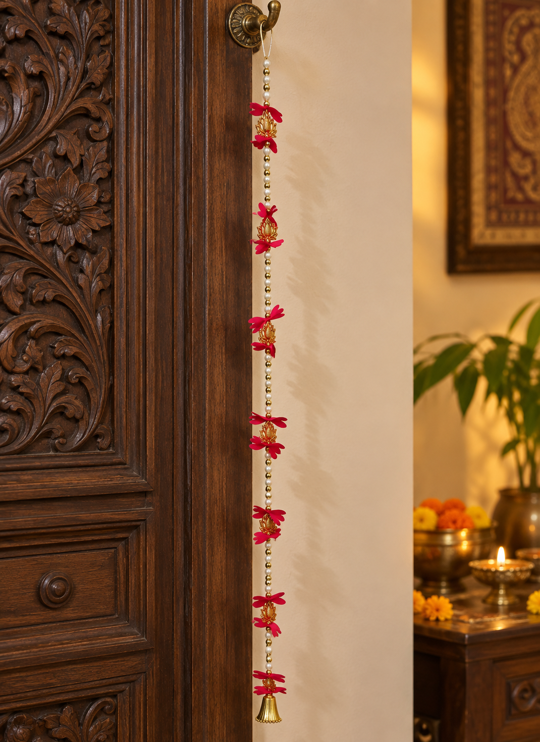 Madhoor Bead Latkan Rani Pink 1 Piece