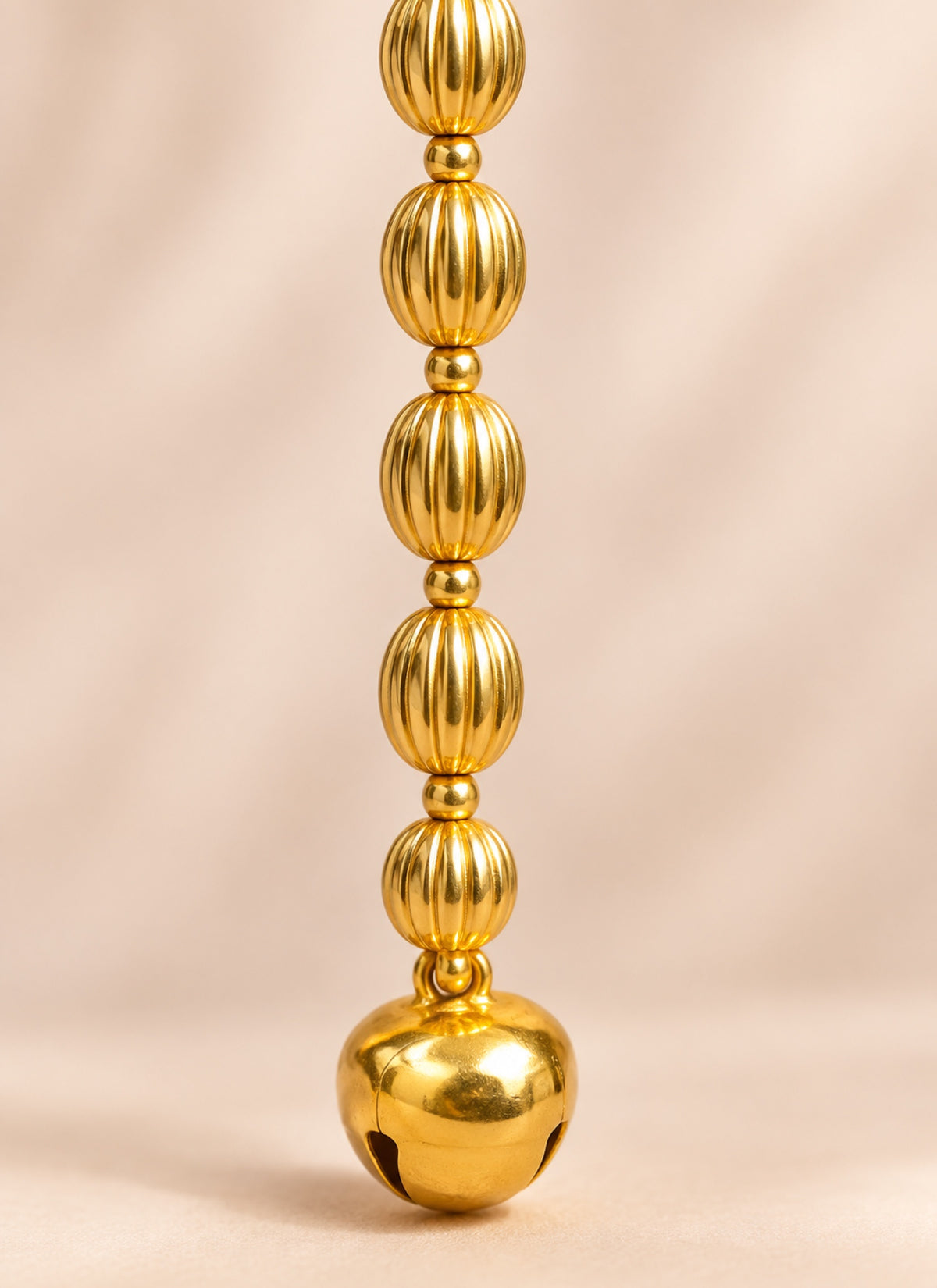 Madhoor Bell Strings Latkan Gold-Tone 2.75 Feet Set of 2