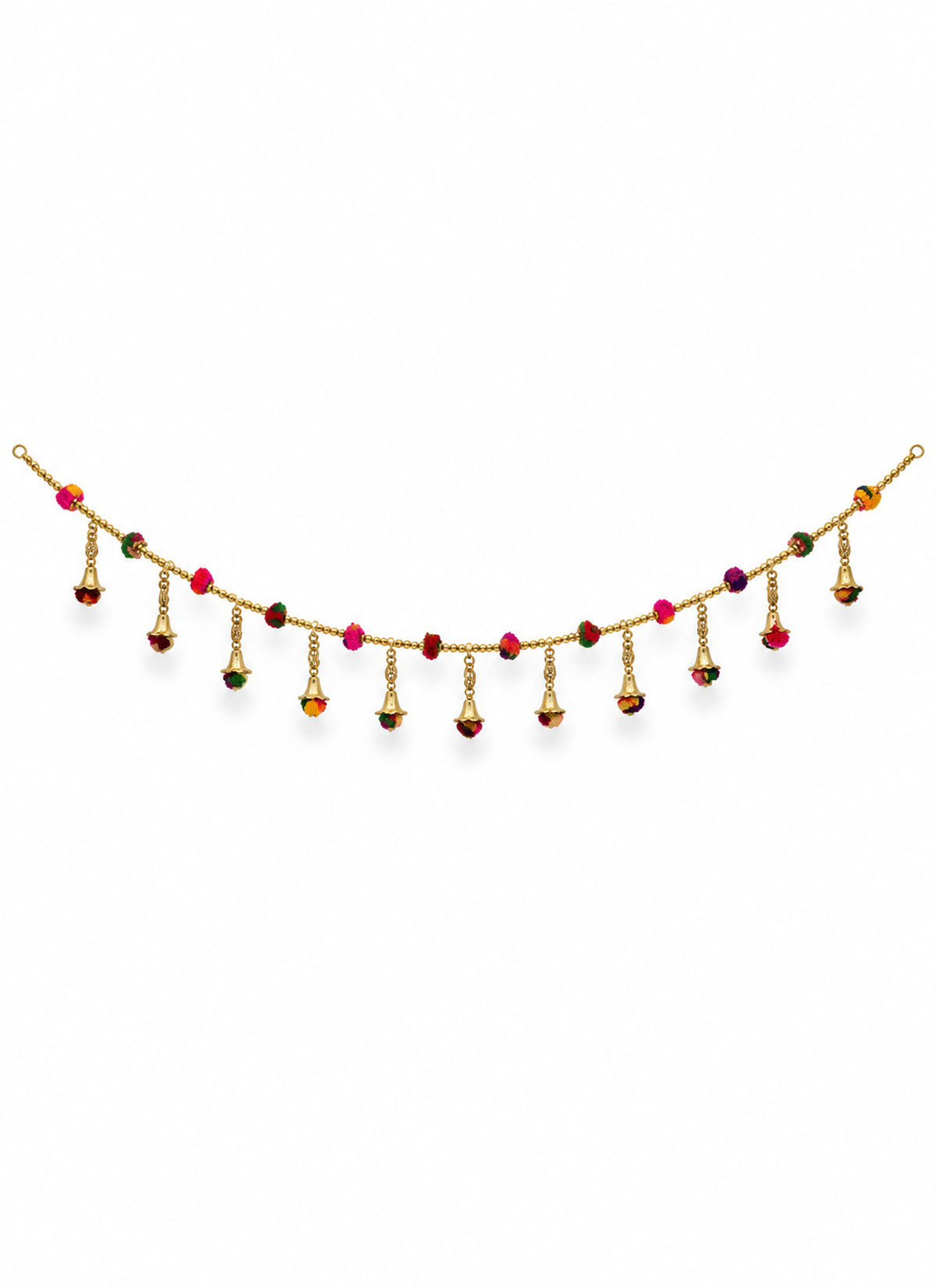 Madhoor Pompom Om Toran Multicolour 1 Piece