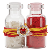 Madhoor Kumkum & Rice Dibbi 1 Set