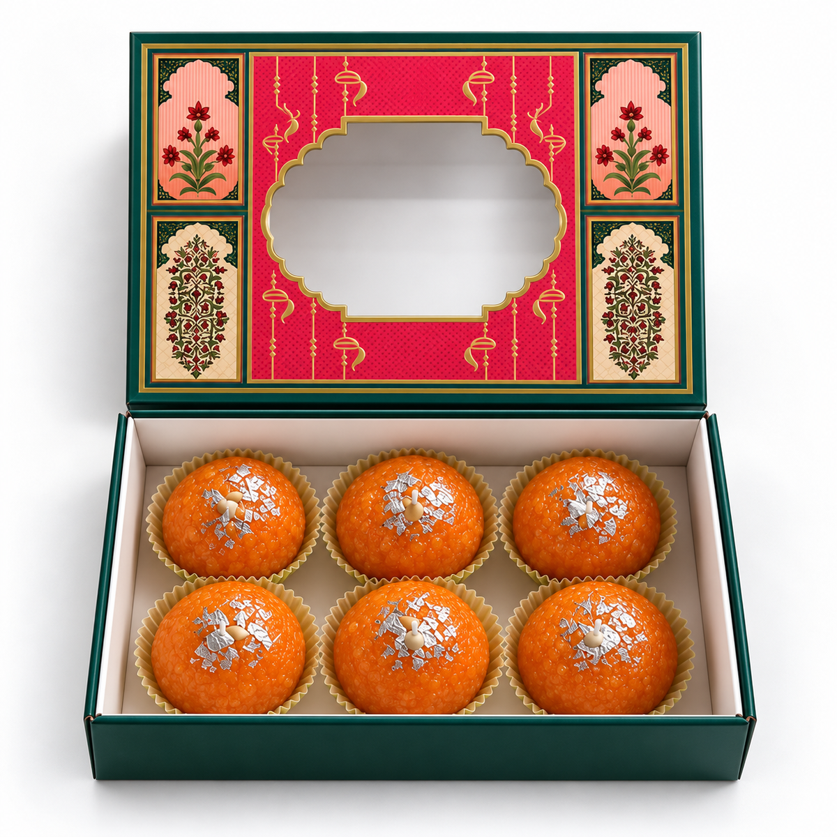 Dana Candle Motichoor Ladoo Gift Set 6 Pieces
