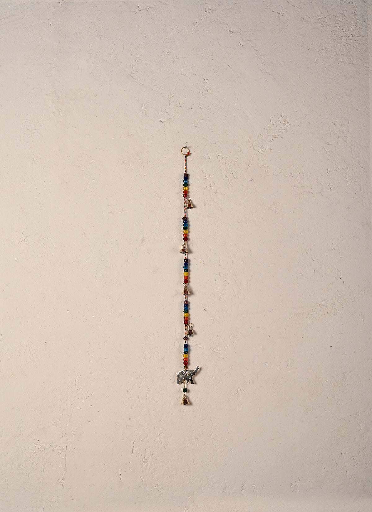 Madhoor Elephant Brass Hanging Gold-Tone 55 cm 1 Piece