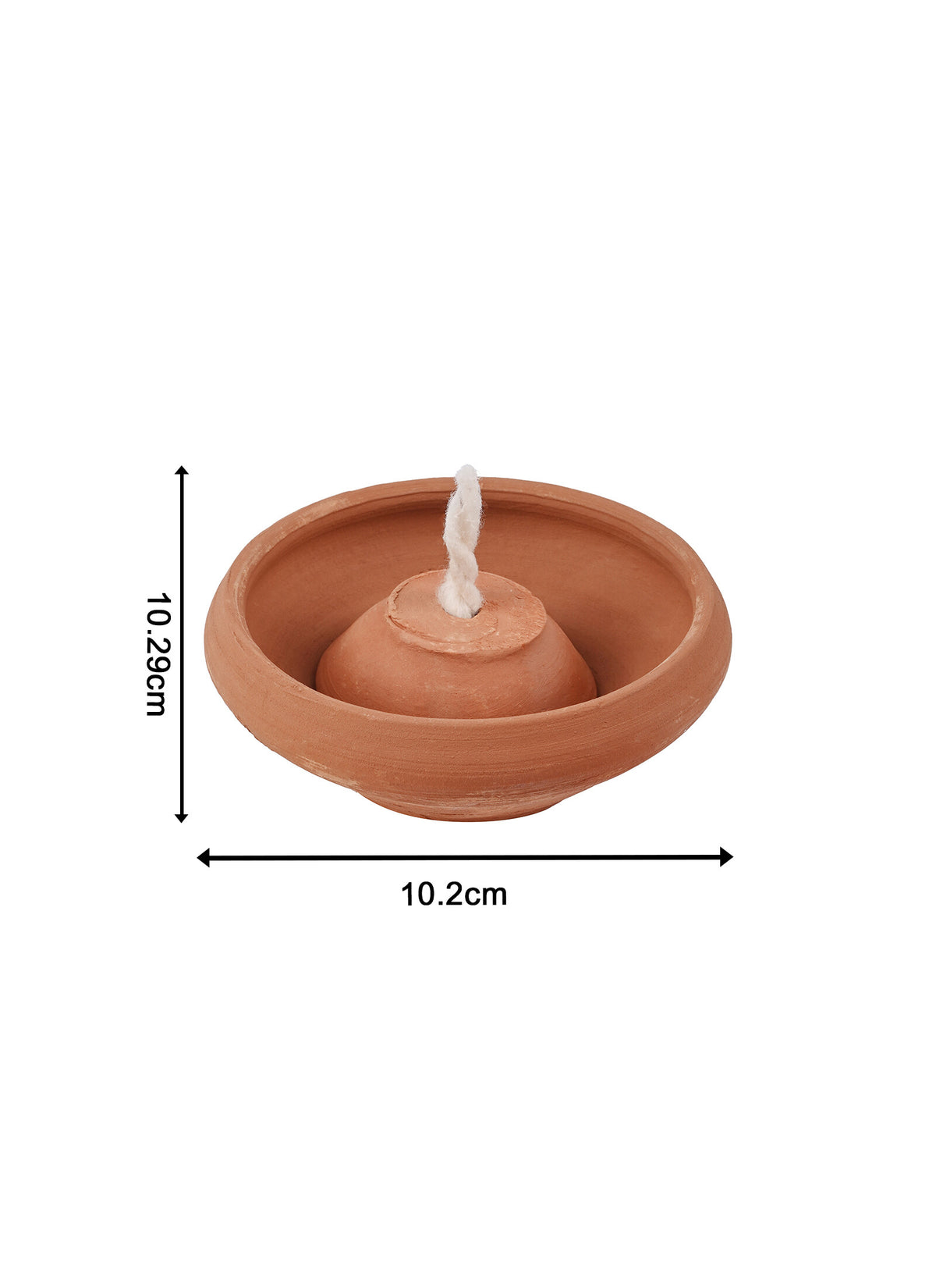 Madhoor Sun Diya Planter 12 Inches 1 Piece