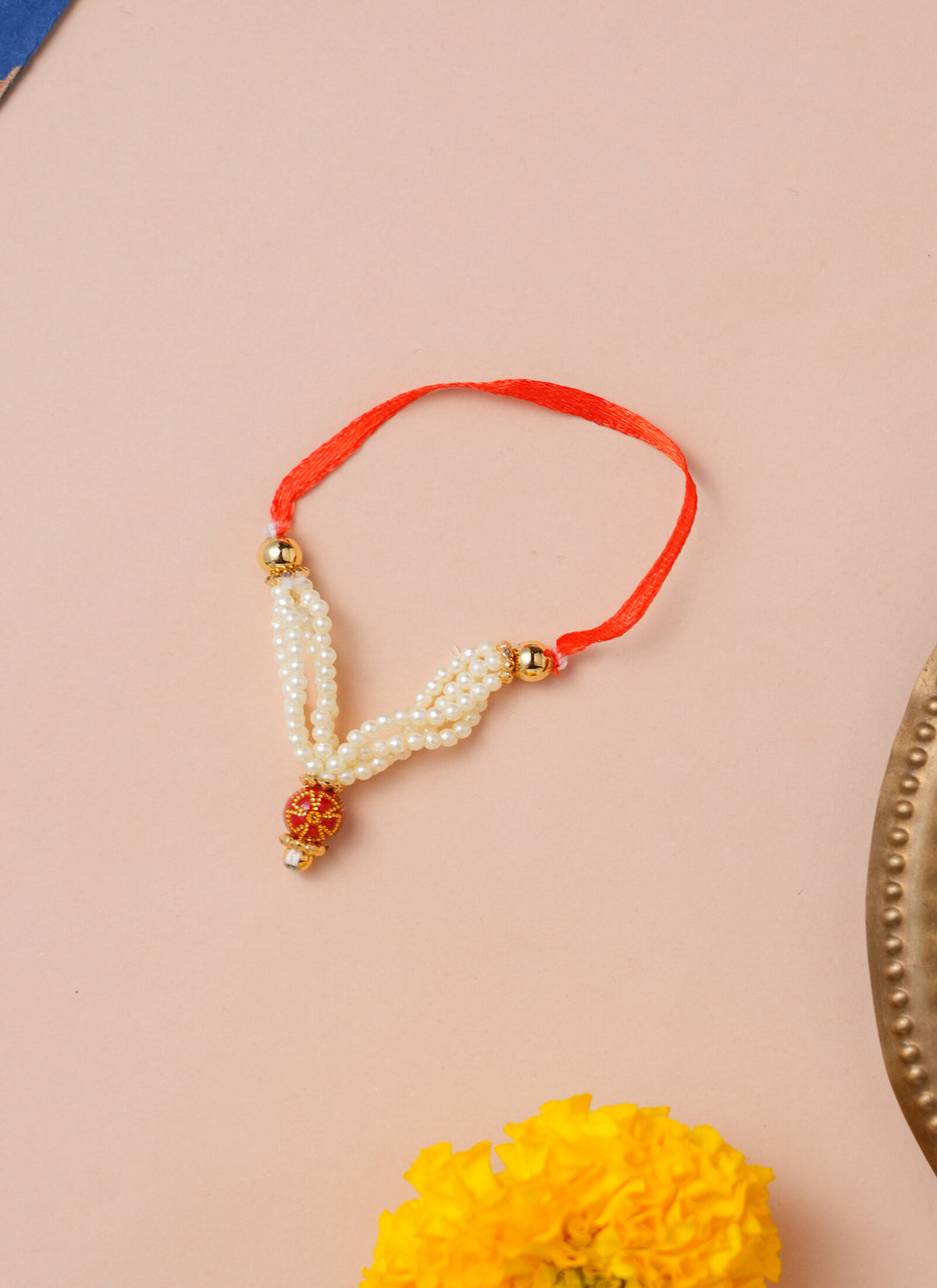 Madhoor Har Garland Pearl Pink Ivory 1 Step 1 Piece