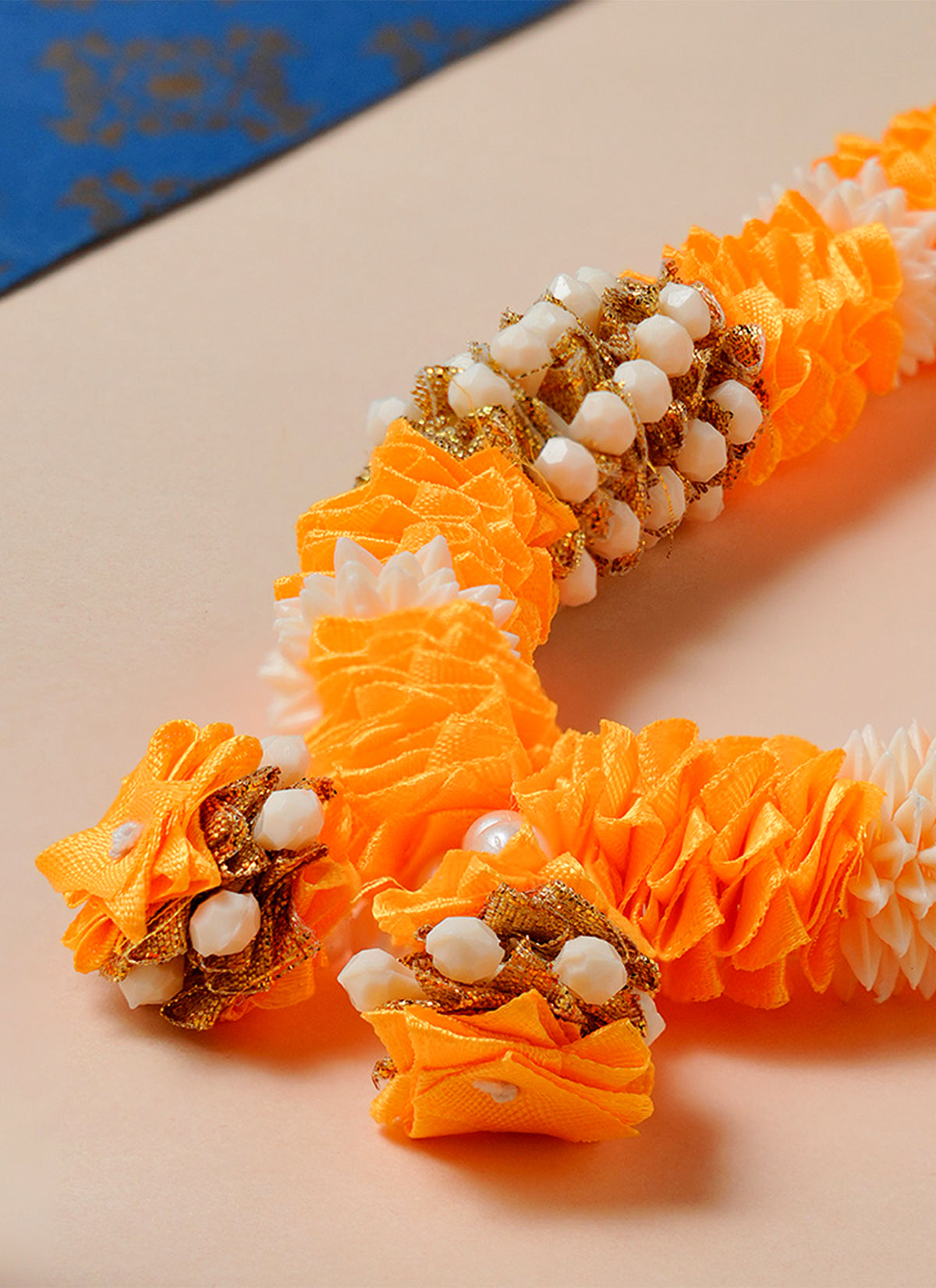 Madhoor Har Garland Marigold Mango Yellow 8 Inches 1 Piece