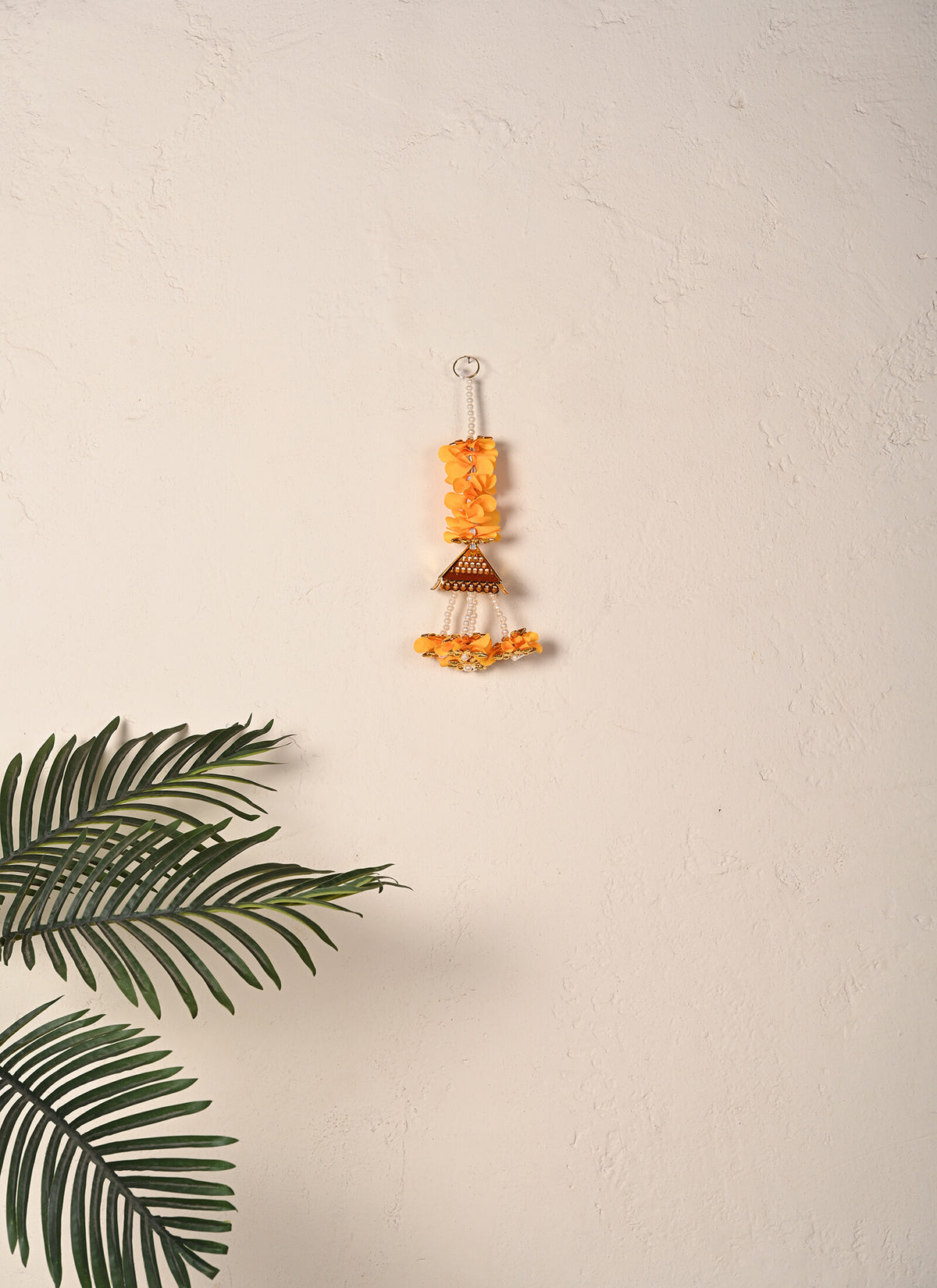 Madhoor Jhumka Tassels Hanging Orange 1 Feet