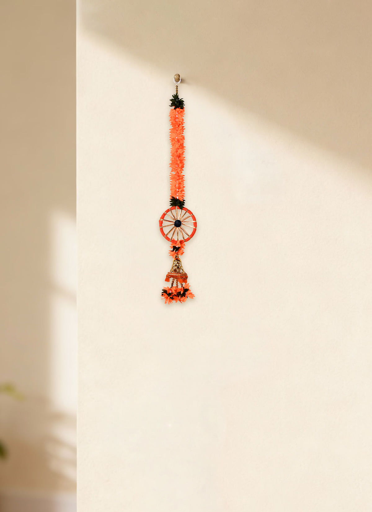 Madhoor Gota Jhumka Hanging Orange 2 Feet 1 Piece