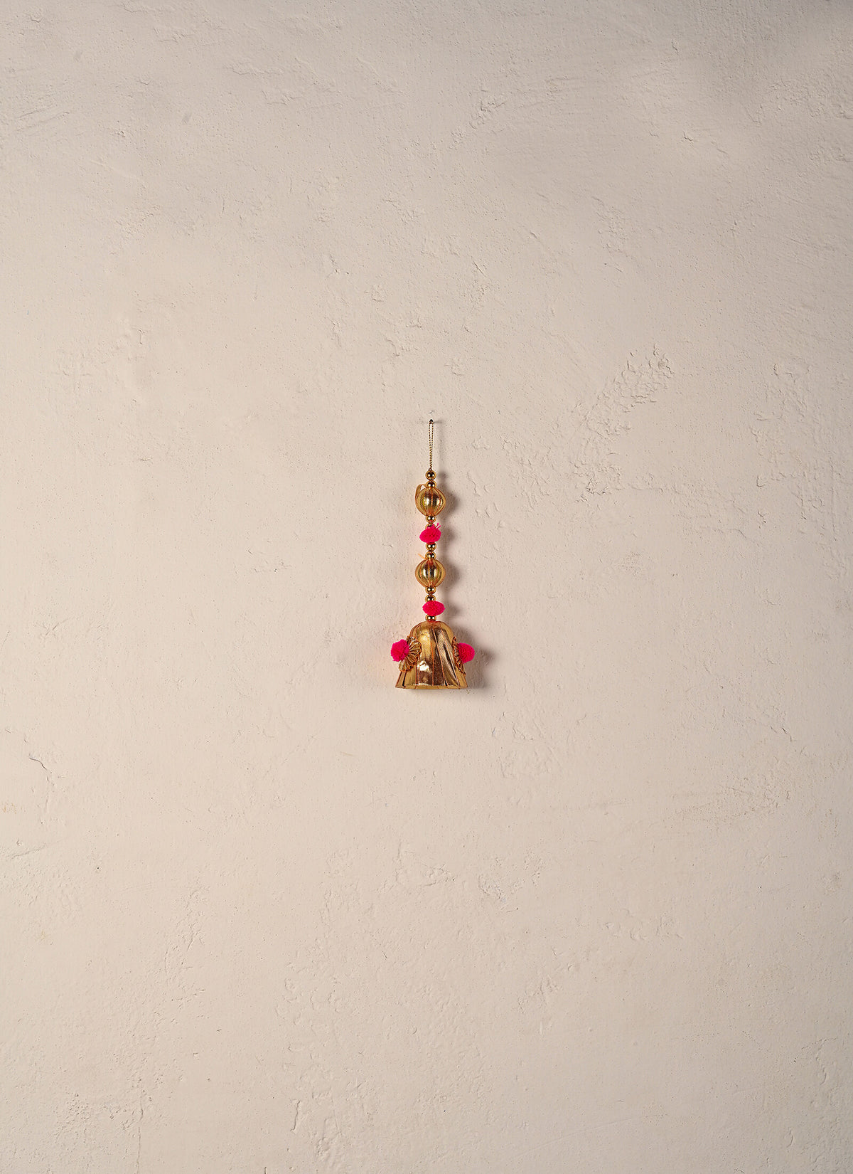Madhoor Bead Tassel Hanging Rani Pink 1 Piece