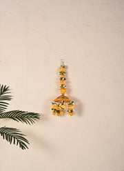 Madhoor Jhumka Tassel Hanging Yellow 1.5 Feet