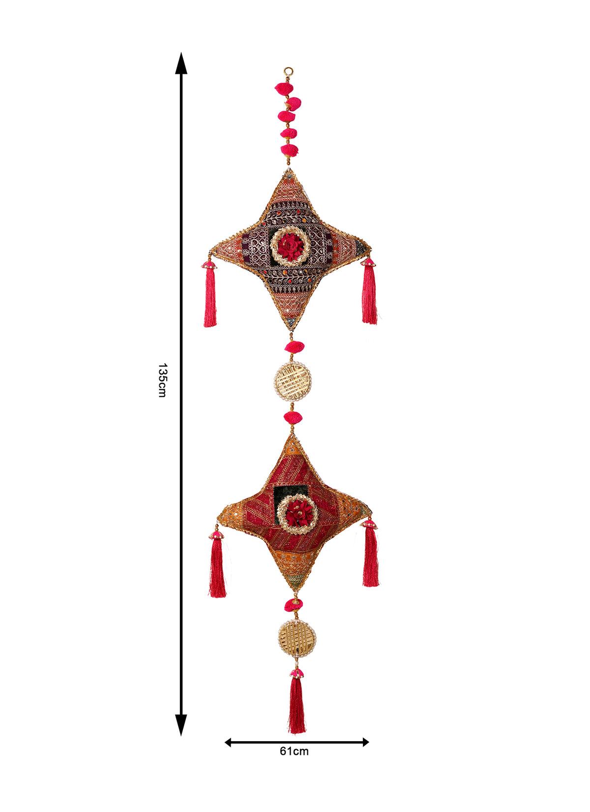 Madhoor Stone Tassel Hanging 4.5 Feet 1 Piece