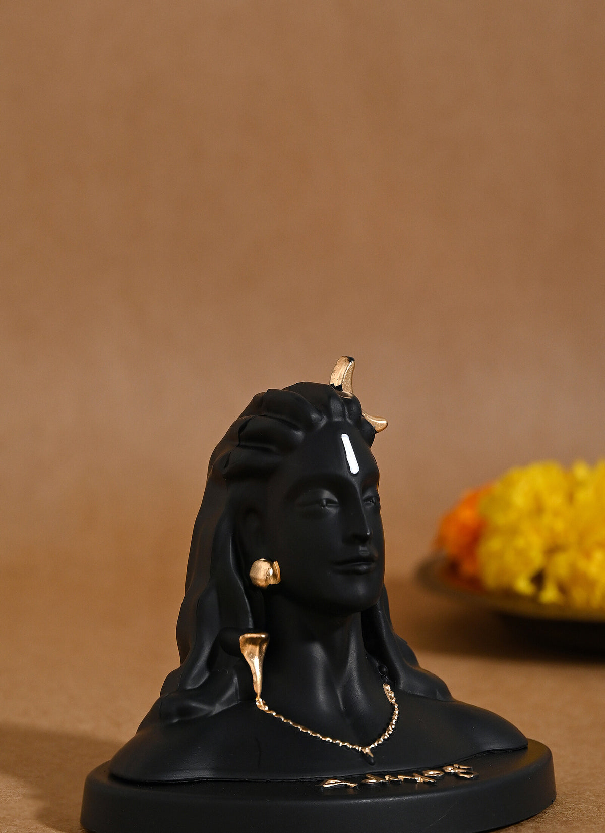 Madhoor Shiva Deity Idol Black 2.75 Inches 1 Piece