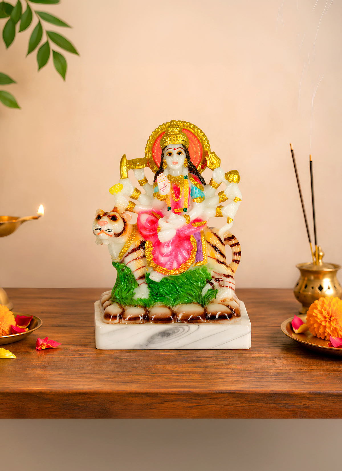 Madhoor Durga Deity Idol 5 Inches 1 Piece
